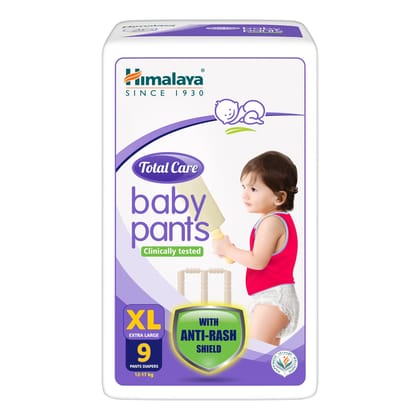 TOTAL CARE BABY PANTS DIAPERS-XL-9'S 9 no.s