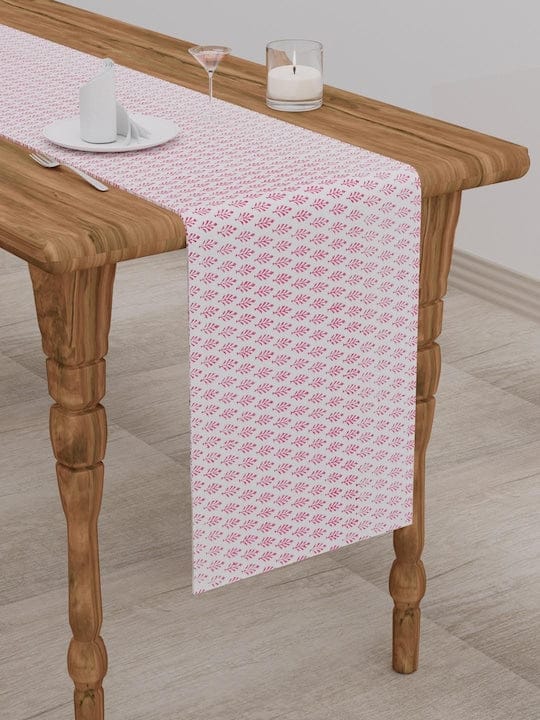 Handblock printed Table runner - 12X70 inch-6 Seater / Hand Block