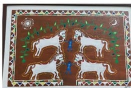 Non-Frame Pithora Painting 01