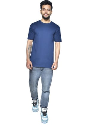 Pack of 4 Men Solid Round Neck Pure Cotton Multicolor T-Shirt