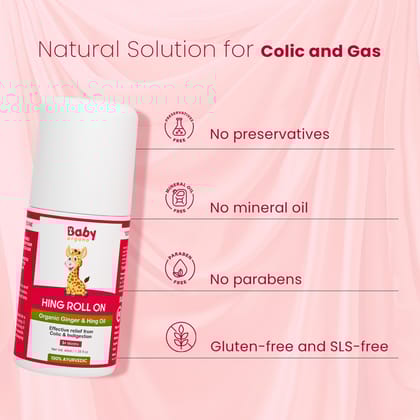 BabyOrgano Hing Roll on - 40ml