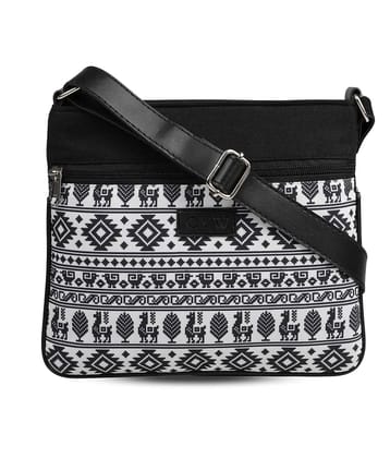 CYW Sling Bag Canvas Set of 1 ( Multicolor ) - Multicolor