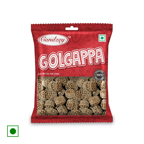Candzey Sugar Boiled Golgappa Candy, 100 gm Pack