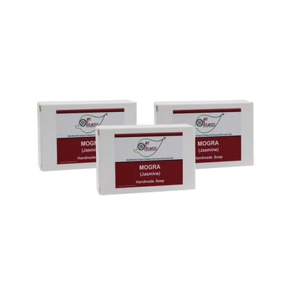 Artnweavess Mogra Handmade Soap NT, 100 gm - Pack of 3