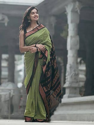 Zari Silk Blend Banarasi Saree