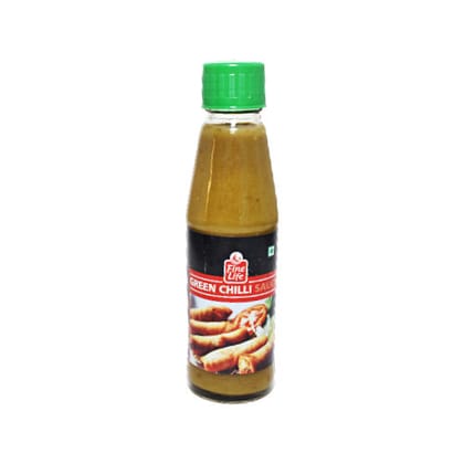 Fine Life Green Chilli Sauce, 200 gm
