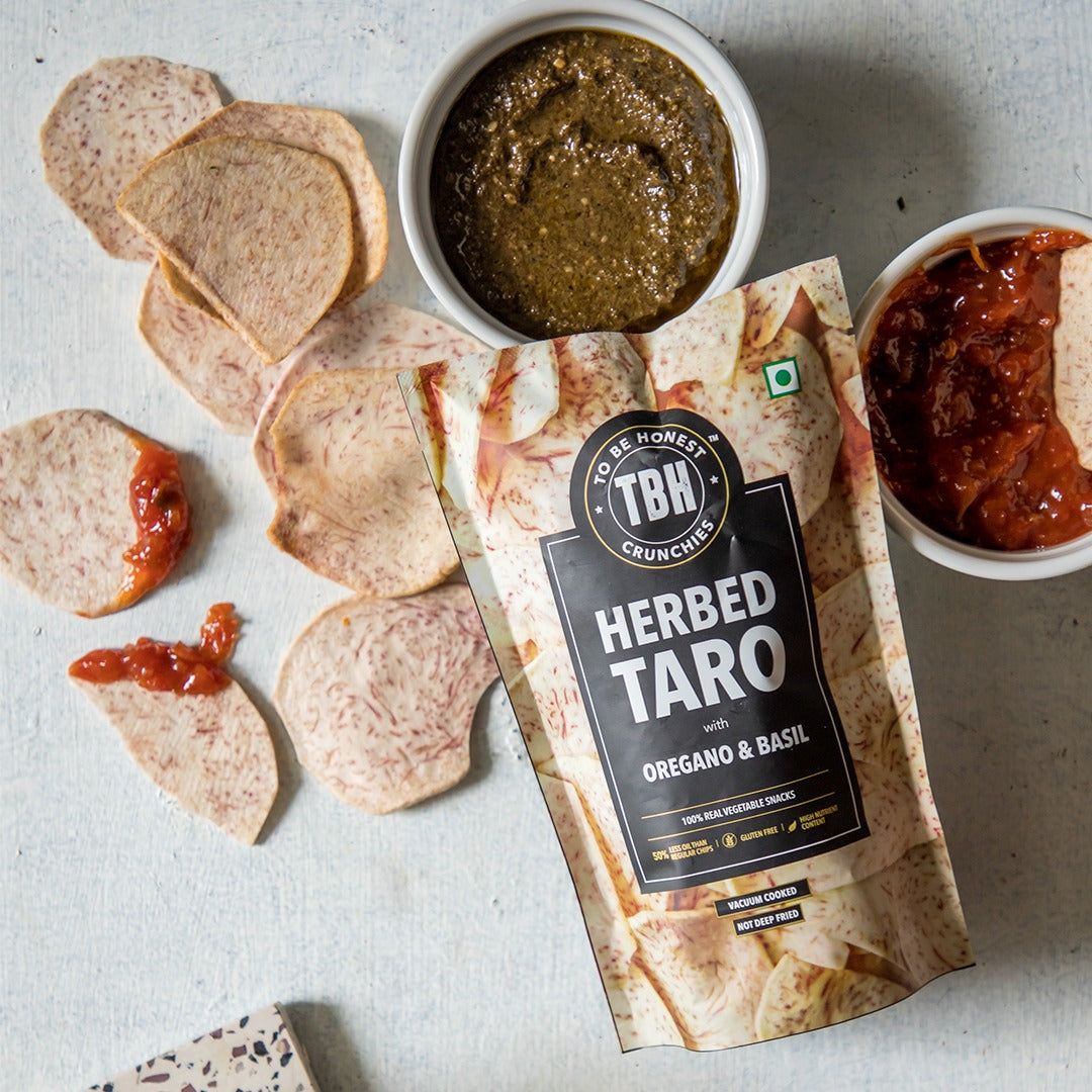 Herbed Taro with Oregano & Basil - 70 gms