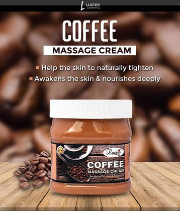 Luster Coffee Face & Body Facial Massage Cream