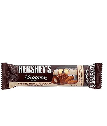 Hershey's Nuggets Creamy Milk Chocolate With Almonds - Imported