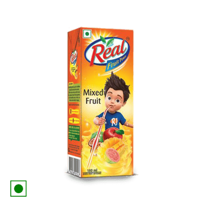 Real Fruit Power Mixed Fruit Juice, 180 ml Tetrapack