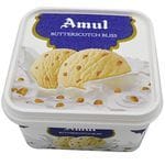 Amul Butterscotch Bliss Ice Cream 1 L Tub