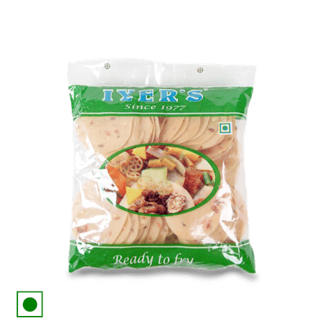 Iyers Chilly Papad, 160 gm Pouch