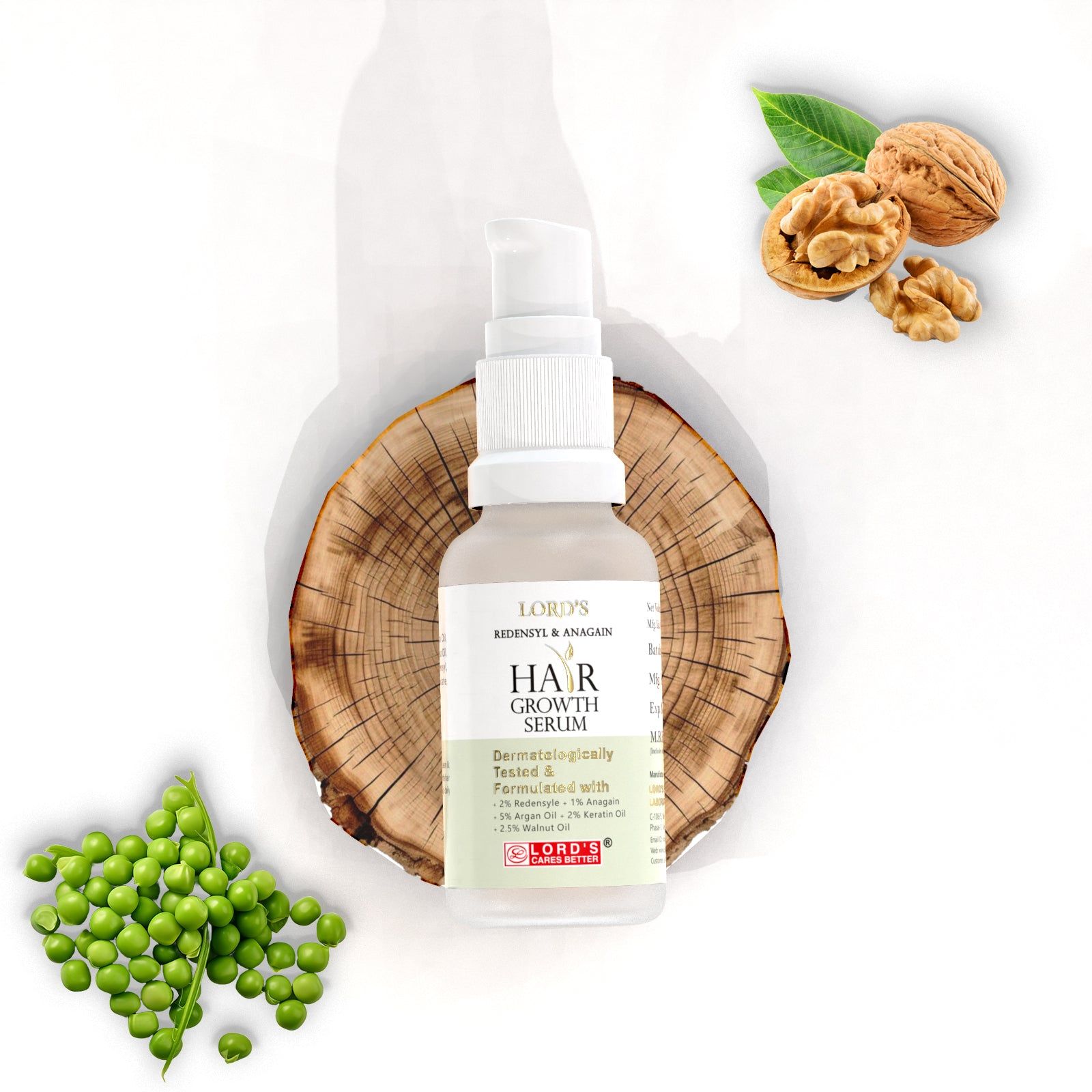 Lord's Redensyl & Anagain Hair Growth Serum (30 ml)