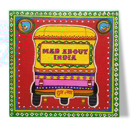 Pop Art on MDF Square Board DIY Kit by Penkraft