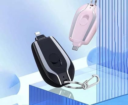 Mini Power Bank with Keychain-Android C-Type