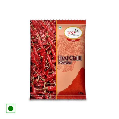 Dnv Red Chilli Powder, 100 gm Pack