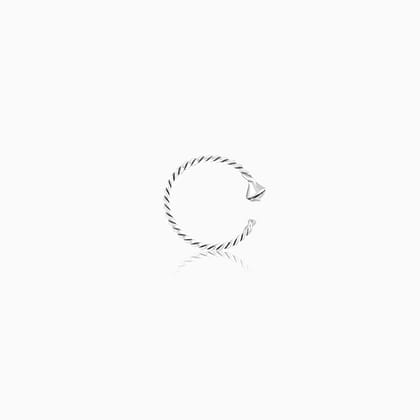 Oxidised Silver Gracious Nose Ring