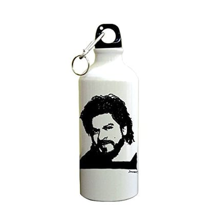 Sharukh Khan Printed Sipper (600ml, Aluminium)