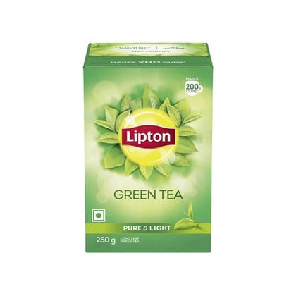 Lipton Green Tea - Pure & Light, 250 gm Box