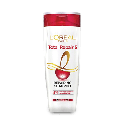 L'Oreal Paris Total Repair 5 Advanced Repairing Shampoo, 396 ml Bottle