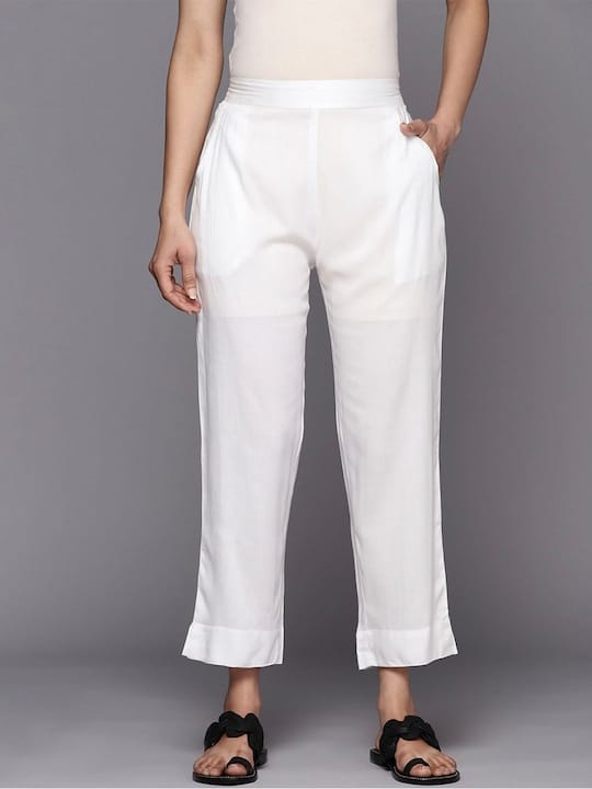 Women Ethnic Straight Palazzos