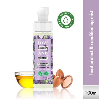 Argan Oil Heat Protect & Conditioning Mist 100ml
