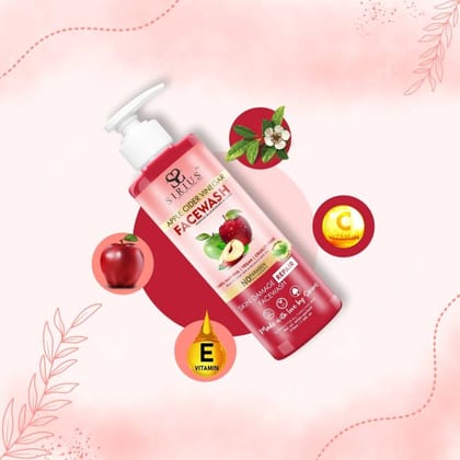 RKG SIRIUS KHADI APPLE CIDER VINEGAR FACE WASH | NO SLS & PARABEN | MEN & WOMEN FACE WASH  (210 ML)