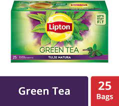 LIPTON GREEN TEA TULSI 25N