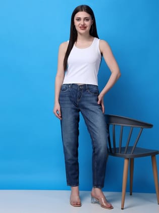 Solid Scoop Neck Sleeveless Tank Crop Top