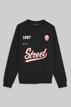 Street- Oversized Sweatshirt-XS