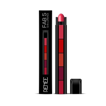 Lipstick 3gm| Black Lipstick with Pink Payoff | Long Lasting Nourishment, Enriched with Vitamin E & Jojoba Oil | Vegan & Paraben Free  by Ruhi Fashion India