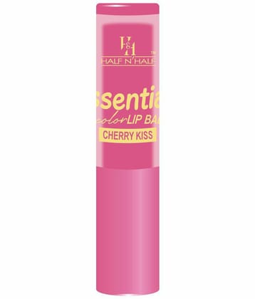 Half N Half Makeup Girls Essential Color Lip Balm Moisturizing Lip, Cherry Kiss, Pack of 2 (7gm)