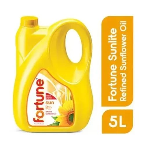 Fortune Sunlite Sunflower Refined Oil 5L