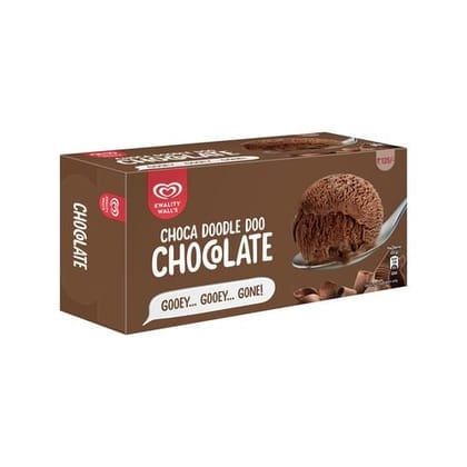 Kwality walls chocolate family pack icecream    700 GRAM