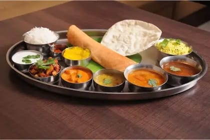 South Indian Mini Thali