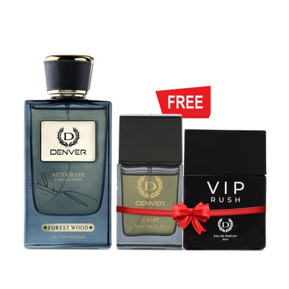 SRK Perfume Forest wood | Free Chief & Vip Rush 30ml perfume