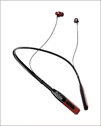 Ovista Saragam 50 Hours Music Time Enc Cancellation with Magnetic Earbuds Bluetooth  (Blue, In The Ear)