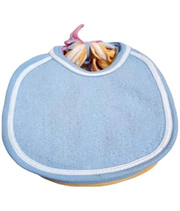 BBYARAJ Multi-Colour Cotton Bibs - Set of 6