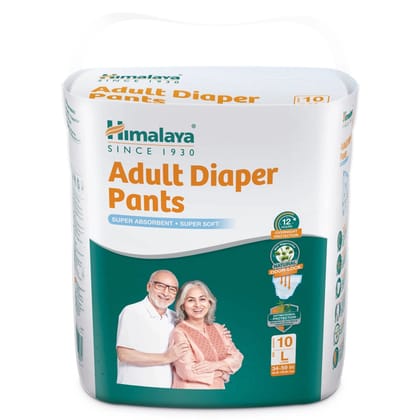 ADULT DIAPERS PANTS LARGE 10'S INDIA 10 no.s