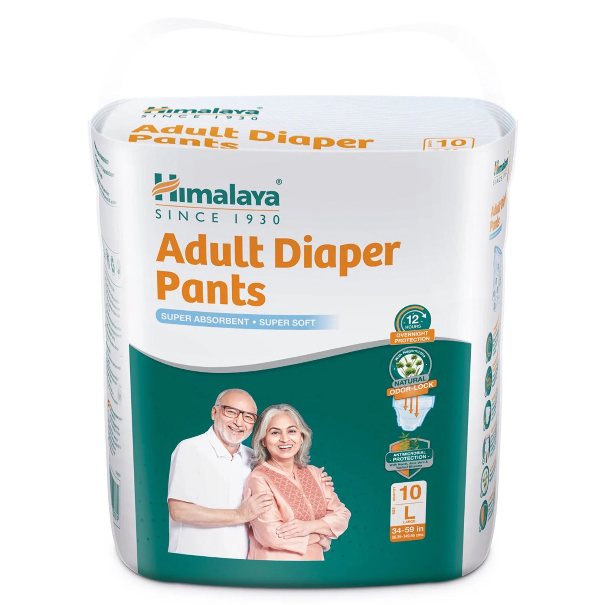 ADULT DIAPERS PANTS LARGE 10'S INDIA 10 no.s