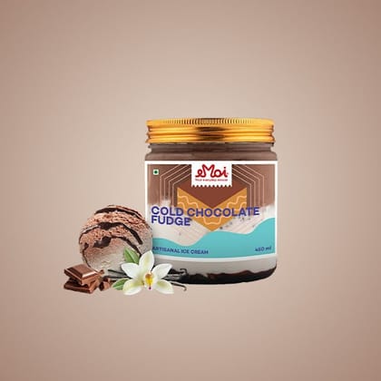 Cold Chocolate Fudge [Serves 3-4, 450 Ml]