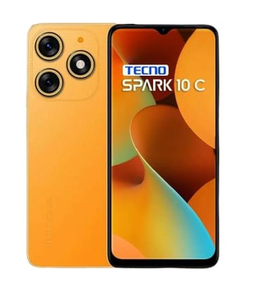 TECNO SPARK 10C (Color - Magic Skin Orange, Storage - 8 GB | 128 GB) by ZALANI COLLECTION NX