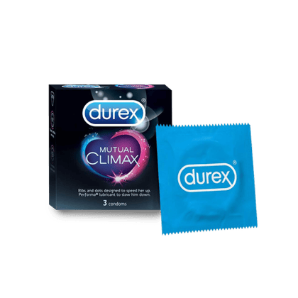 Durex Mutual Climax Condom, 3 Units Box
