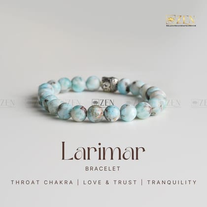 Larimar Bracelet-S - 6.5 inches (Women)