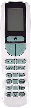 EHOP 133B Compatible Remote Control for Voltas Smart AC with WiFi Function (Please Match The Image with Your Old Remote)