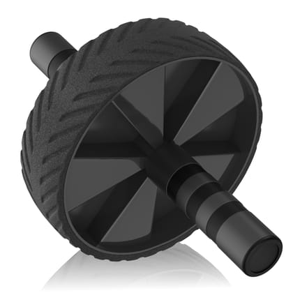 ELKO Ab Roller with Knee Mat-Black
