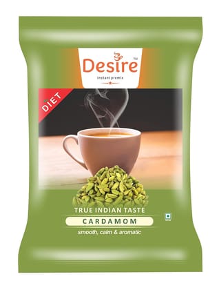 Desire Diet Tea Cardamom Flavoured Instant Premix, 500 gm