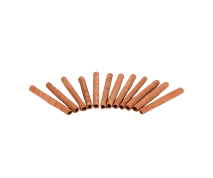 Edible Straws | Small | 20pcs-Chocolate
