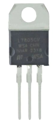 L7805 +5v positive Voltage Regulator 1.5 A Max Current TO - 220 Package  by MYPCB