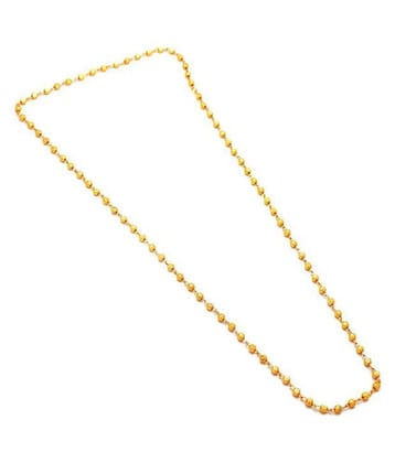 Jewar Mandi - Gold Plated Chain ( Pack of 1 ) - 24 Inches And Above